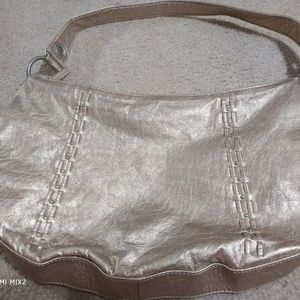 Xoxo large gold hand bag